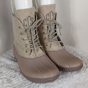 Marley Lilly Monogrammed CEC Duck Boots